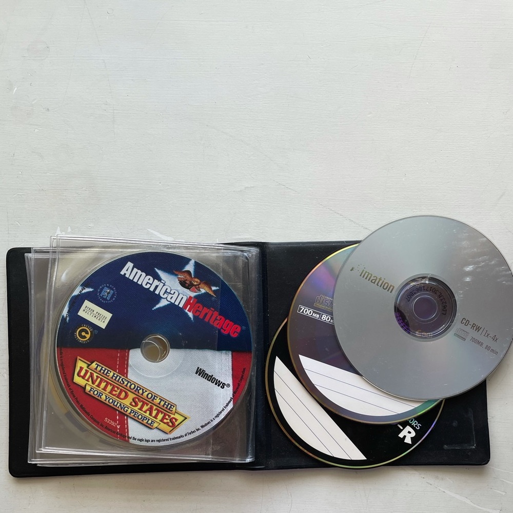 Vintage PC CD-ROM Lot - 90s/Y2K Games, Educational & Media (10+ Discs)